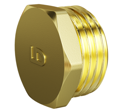 LD Pride Пробка DN20 (3/4") НР латунь