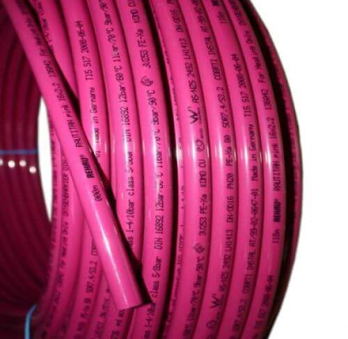 Rehau Rautitan pink (20 м) 20х2,8 мм труба из сшитого полиэтилена