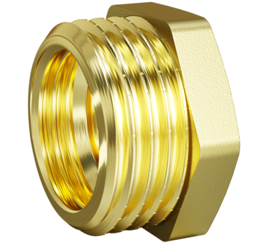 LD Pride Футорка DN25х20 (1" НР х 3/4" ВР) латунь