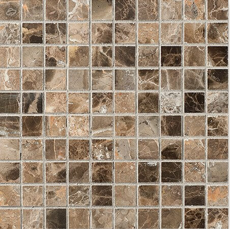 Colori Viva Emperador CV20091 Mos.Polished Dark Emperador 30,5x30,5 см Мозаика