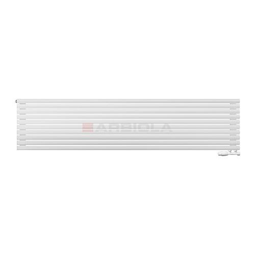 Arbiola Gorizont Iris V 2200-42-10 секции белый горизонтальный радиатор c нижним подключением