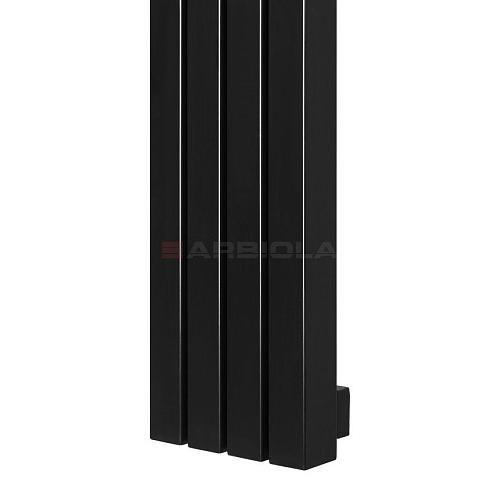 Arbiola Mono H 2200-60-13 секции черный вертикальный радиатор c боковым подключением