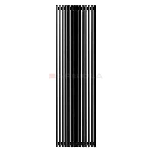 Arbiola Iris 42 H 2500-42-14 секции черный вертикальный радиатор c боковым подключением