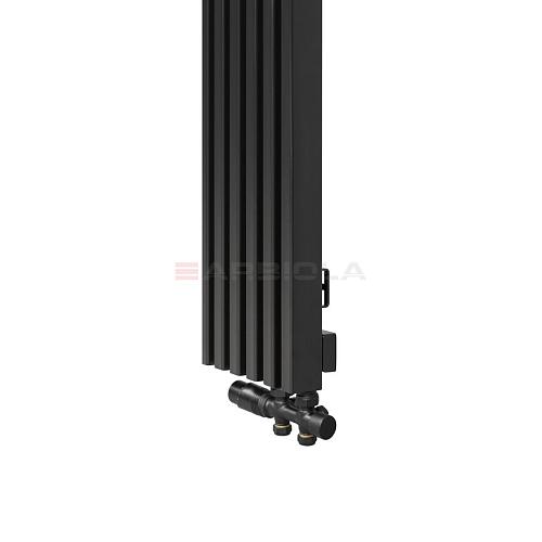 Arbiola Compact V 500-63-17 секции черный вертикальный радиатор c нижним подключением