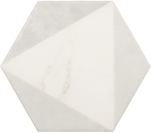 Equipe Carrara Hexagon Peak 17,5х20 см Напольная плитка