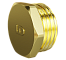 LD Pride Пробка DN15 (1/2") НР латунь