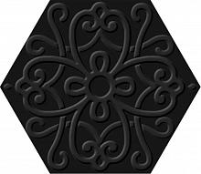 ITT Ceramic Flora Black 23,2X26,7 см Напольная плитка