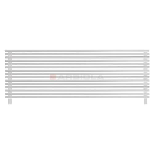 Arbiola Gorizont Compact HZ 2500-63-15 секции белый горизонтальный радиатор c боковым подключением с ножками