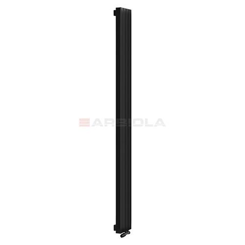 Arbiola Mono V 2000-60-06 секции черный вертикальный радиатор c нижним подключением