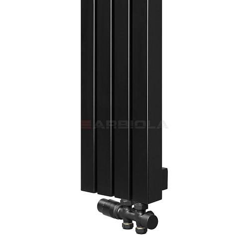 Arbiola Mono V 700-60-04 секции черный вертикальный радиатор c нижним подключением