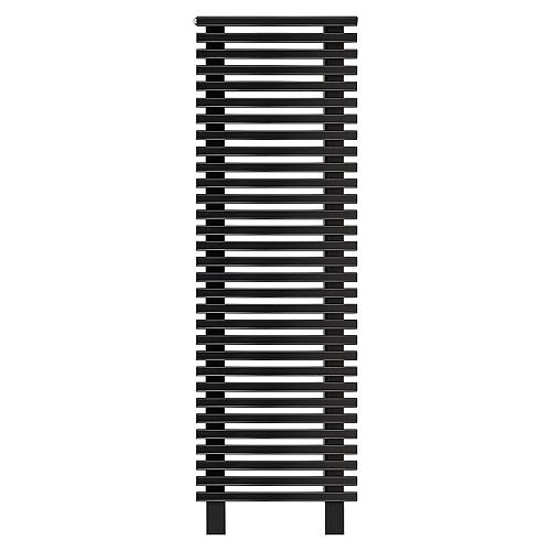 Arbiola Gorizont Compact HZ 500-63-31 секции черный горизонтальный радиатор c боковым подключением с ножками