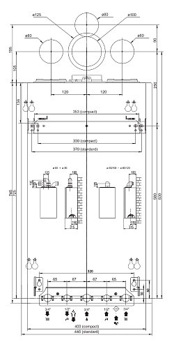 Chaffoteaux (Ariston) Pigma Advance 30 Настенный двухконтурный конденсационный газовый котел