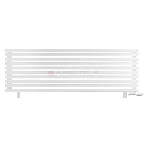 Arbiola Gorizont Ritmo VZ 1500-40-10 секций белый горизонтальный  радиатор c нижним подключением (на ножках)
