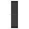 Arbiola Mono H 1750-60-07 секции черный вертикальный радиатор c боковым подключением
