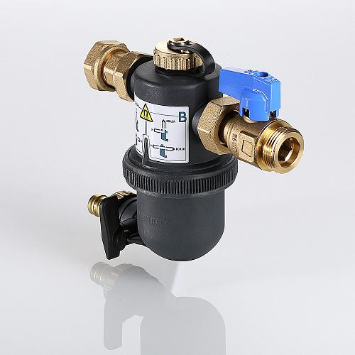 Valtec 3/4" Фильтр-дешламатор с пластиковым корпусом VT.380.B.05
