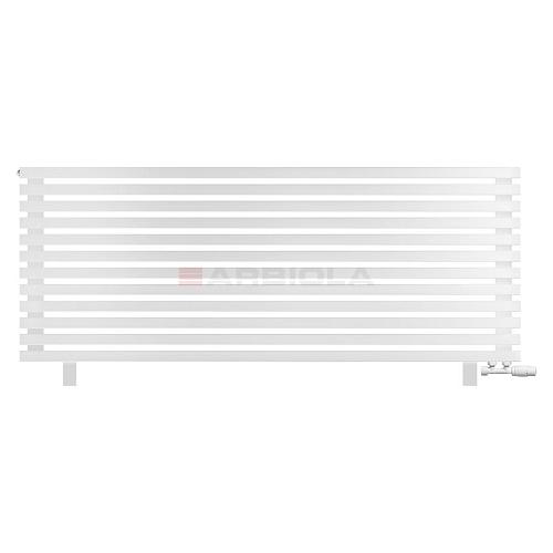 Arbiola Gorizont Ritmo VZ 1750-40-12 секций белый горизонтальный  радиатор c нижним подключением (на ножках)