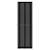 Arbiola Mono H 2500-60-12 секции черный вертикальный радиатор c боковым подключением