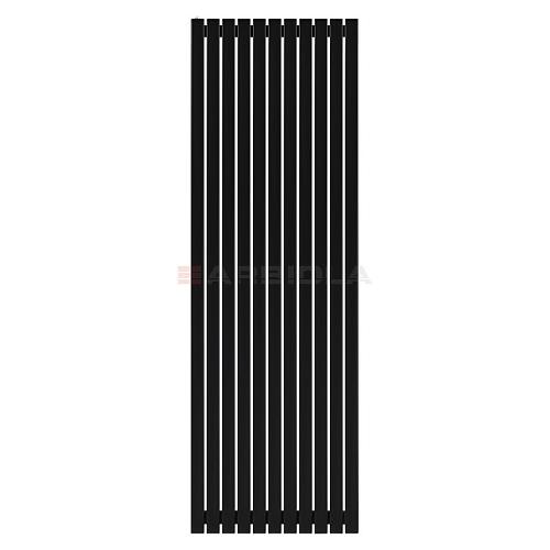 Arbiola Mono H 2200-60-11 секции черный вертикальный радиатор c боковым подключением