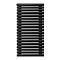 Arbiola Gorizont Iris H 500-42-19 секции черный горизонтальный радиатор c боковым подключением