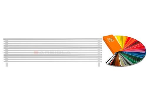 Arbiola Gorizont Compact HZ 2500-63-11 секции цветной горизонтальный радиатор c боковым подключением с ножками