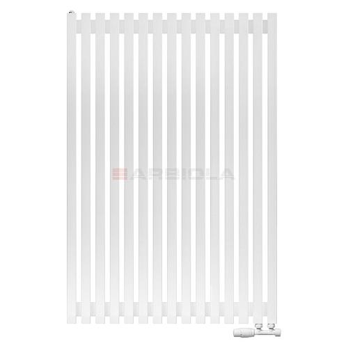 Arbiola Ritmo V 1250-40-15 секции белый вертикальный радиатор c нижним подключением