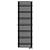 Arbiola Gorizont Ritmo V 700-40-39 секций чёрный горизонтальный радиатор c нижним подключением