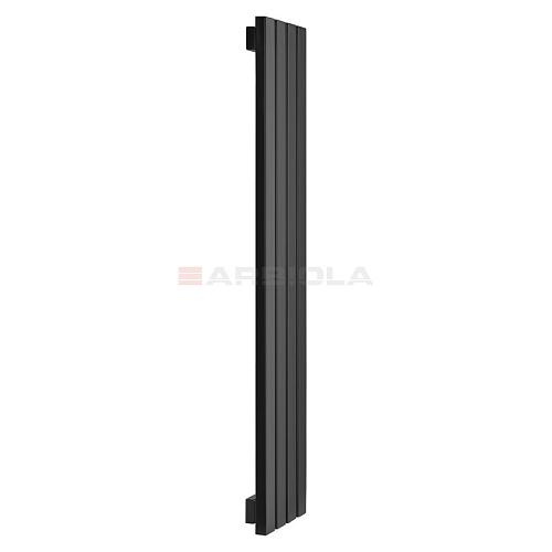 Arbiola Liner H 1250-36-13 секции черный вертикальный радиатор c боковым подключением