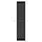 Arbiola Mono H 1750-60-06 секции черный вертикальный радиатор c боковым подключением
