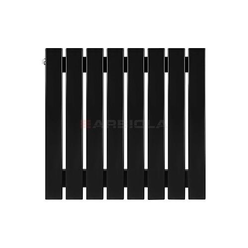 Arbiola Mono H 500-60-08 секции черный вертикальный радиатор c боковым подключением