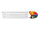 Arbiola Gorizont Iris H 1000-42-04 секции цветной горизонтальный радиатор c боковым подключением