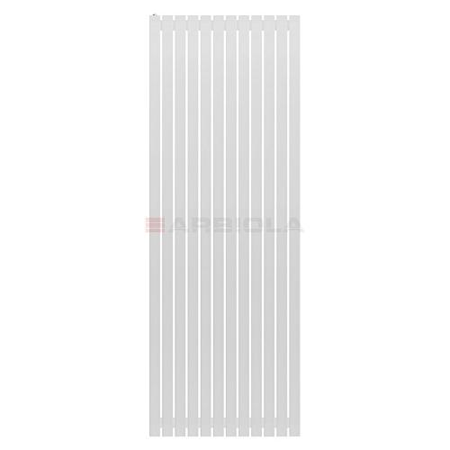 Arbiola Mono H 2200-60-12 секции белый вертикальный радиатор c боковым подключением