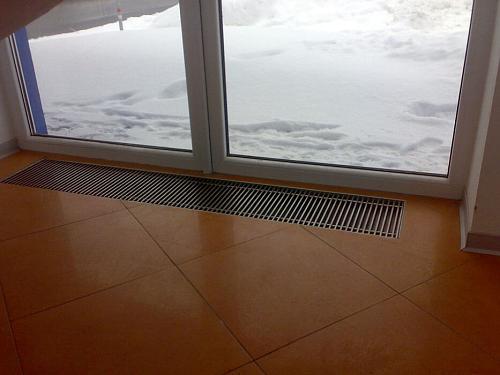 Varmann Qtherm ECO 225-90-1200 Внутрипольный конвектор с принудительной конвекцией
