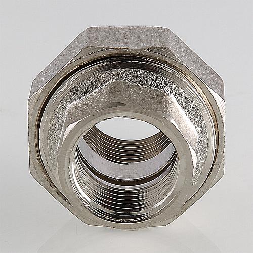 Valtec 3/4" Муфта разъемная латунная никелированная