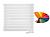 Arbiola Gorizont Liner V 1000-36-10 секции цветной горизонтальный радиатор c нижним подключением