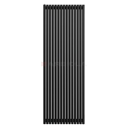Arbiola Iris 42 H 2200-42-15 секции черный вертикальный радиатор c боковым подключением