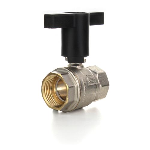 Elsen Кран шаровой ВВ 3/4", высокая ручка из пластмассы