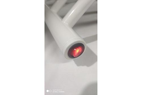 Navin Блюз 800x480 Электрический полотенцесушитель белый (правостороннее)