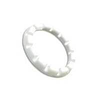 Kofulso Ф15мм Кольцо обжимное пластик белое