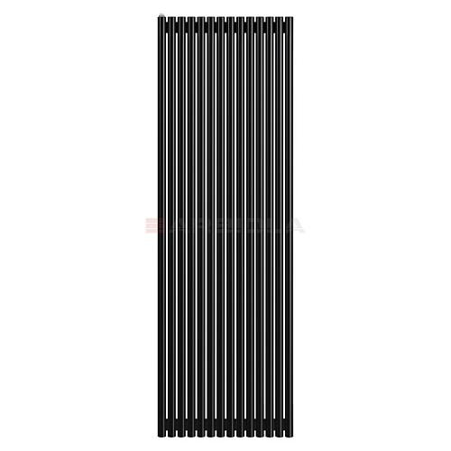 Arbiola Iris 42 H 2200-42-14 секции черный вертикальный радиатор c боковым подключением