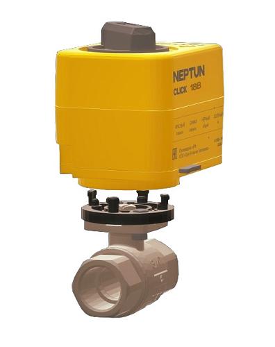 Neptun Profi Click 18В 1/2 Кран шаровой с электроприводом