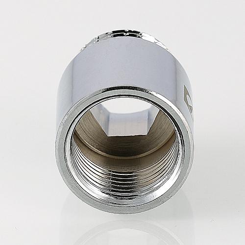 Valtec 1/2" x 15 мм Удлинитель хромированный внутренняя/наружная резьба