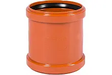 Ostendorf KGMM Муфта 110 мм двойная для наружной канализации