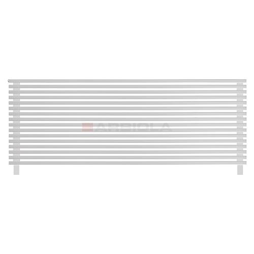 Arbiola Gorizont Compact HZ 2500-63-16 секции белый горизонтальный радиатор c боковым подключением с ножками