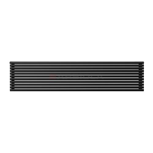 Arbiola Gorizont Iris H 2500-42-11 секции черный горизонтальный радиатор c боковым подключением