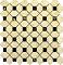 Primacolore, Marmo, Мозаика MN184PLA Primacolore 6x6+29x45/305х305 (11pcs.) - 1.02