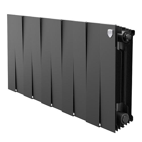 Royal Thermo  Piano Forte Noir Sable 300/6 секции БиМеталлический радиатор