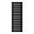 Arbiola Gorizont Iris H 600-42-27 секции черный горизонтальный радиатор c боковым подключением