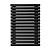 Arbiola Gorizont Iris H 500-42-14 секции черный горизонтальный радиатор c боковым подключением