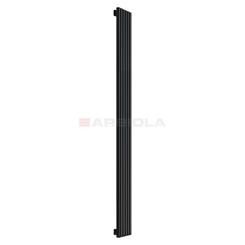 Arbiola Iris 42 H 2500-42-10 секции черный вертикальный радиатор c боковым подключением