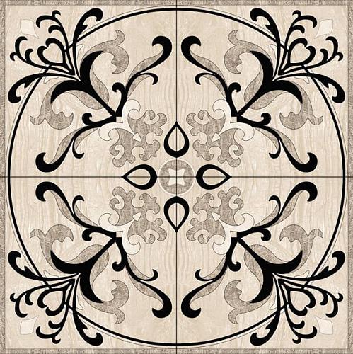 Infinity Ceramic Tiles Ruskin Roseton Gris 120x120 декоративный элемент